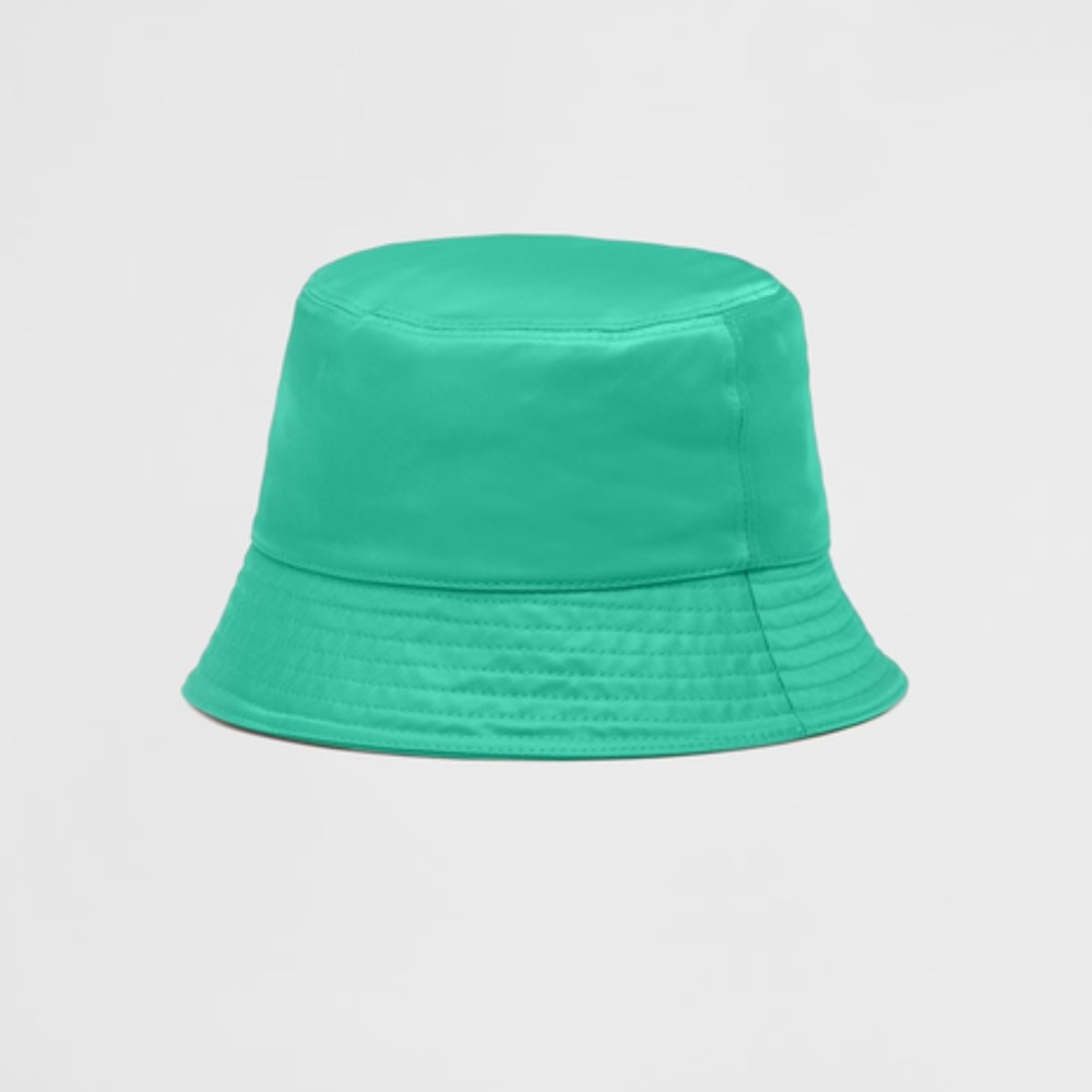 Prada Re-Nylon bucket hat in Kelly Green - Picture 2 of 10